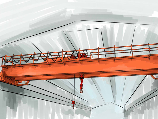 陕西汉中桥式起重机厂家厂内新装行吊型号选择