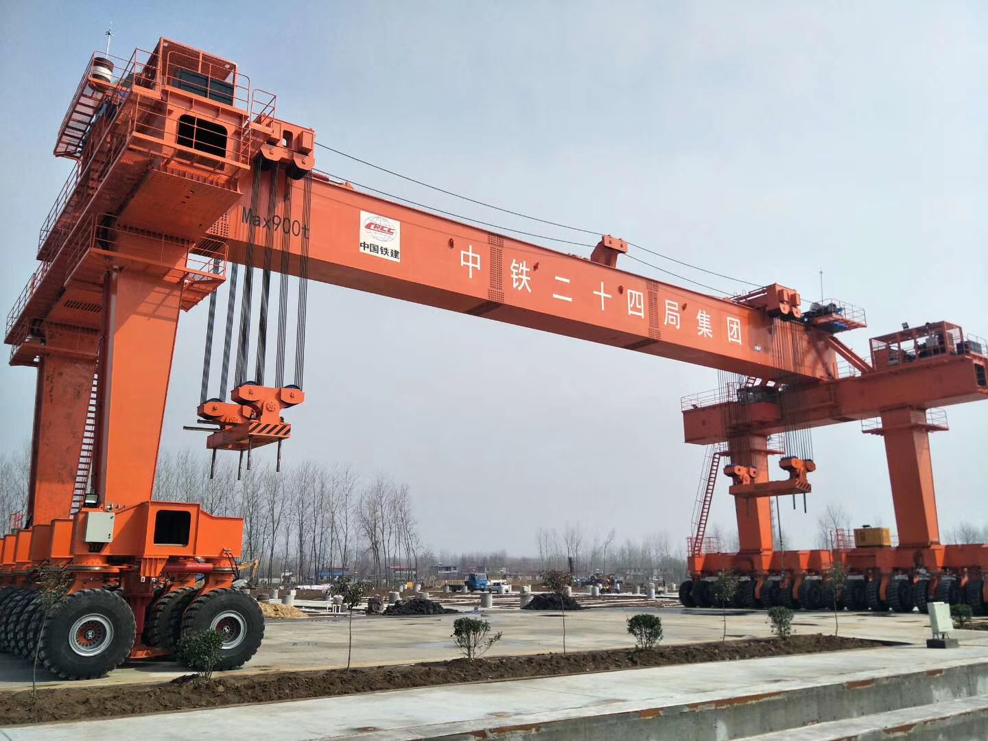 河北秦皇岛轮胎吊厂家室内仓库与室外工地轮胎吊的选型要求